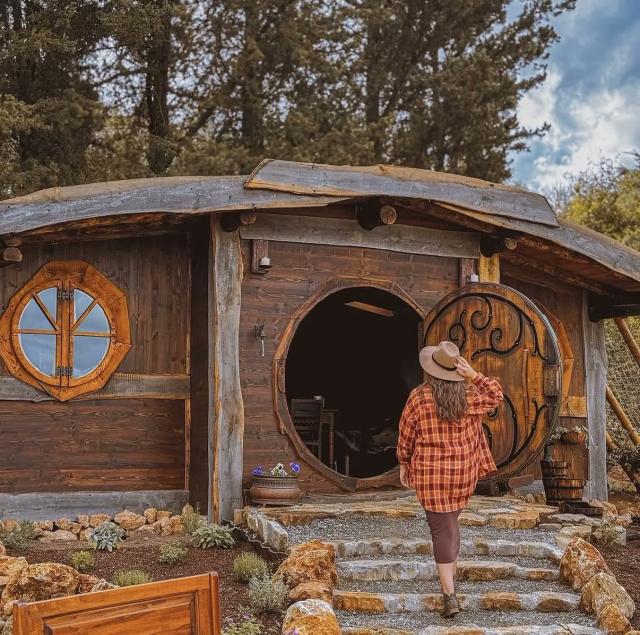 L'ingresso della Casa Hobbit