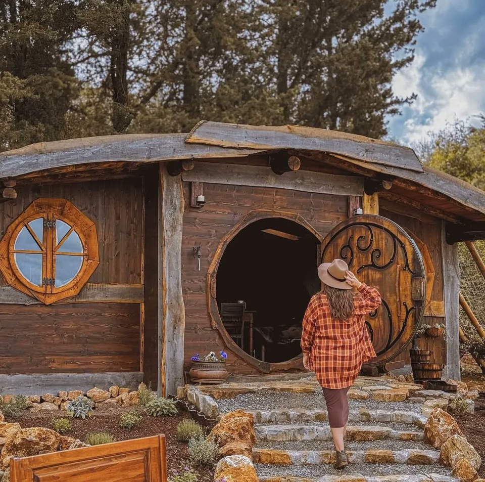 L'ingresso della Casa Hobbit