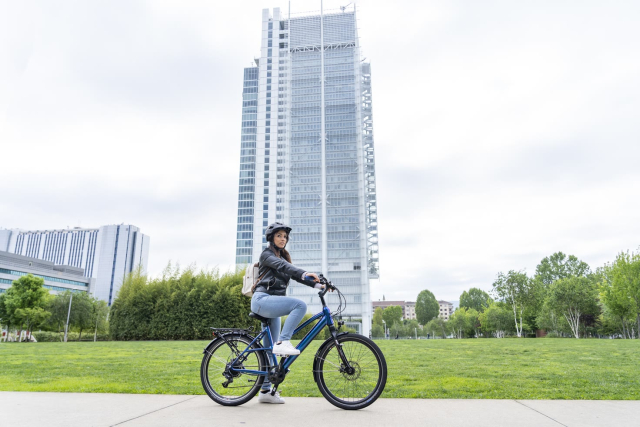 Location quotidienne de vélos électriques à Turin, 10 heures