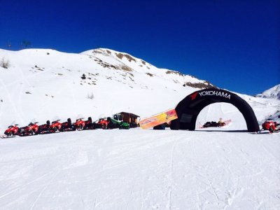 Motoslitta in circuito 20 minuti