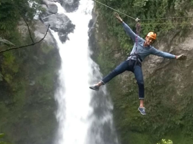 Avventura totale sulla nostra zip line 