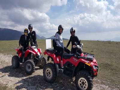 Excursion en quad 4h (niveau moyen), Valnerina