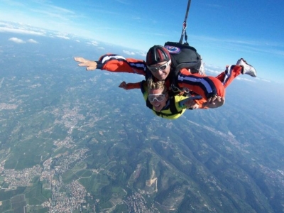 Lancio in paracadute tandem, Vicenza