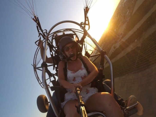 Paramotore ad Albufeira Algarve con foto e video