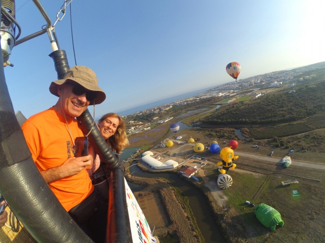 Giro in mongolfiera su Alvor, Algarve per adulti 1 ora