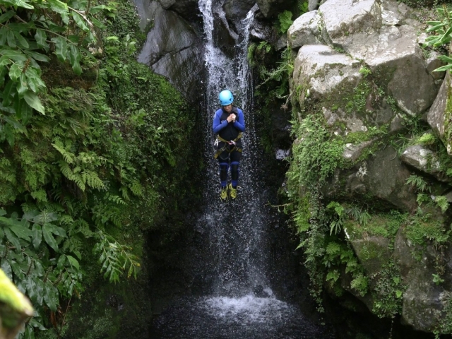 Canyoning a Ribeira dos Caldeirões Azzorre 3h