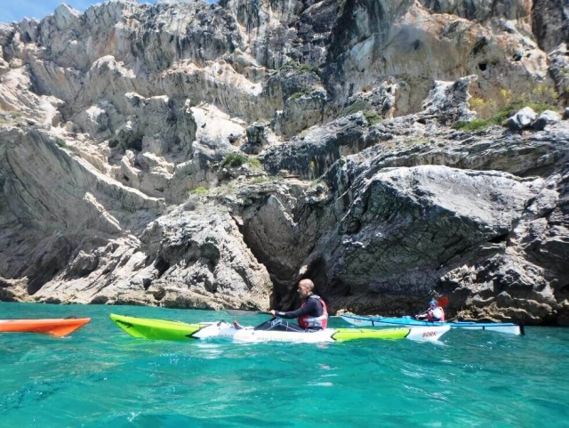 Itinerario in kayak Parco Naturale di Arrábida 3h