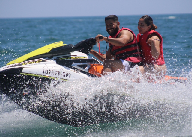 Circuito di moto d'acqua sulla spiaggia di Galé (30 min)