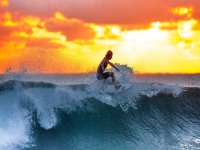  Surfer sur les vagues 