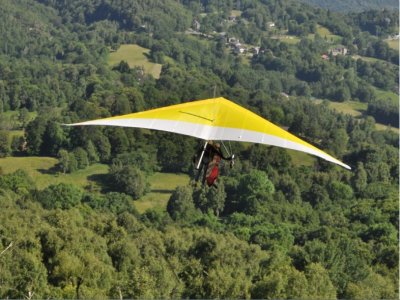 Volo deltaplano + video (15/30min), Torino