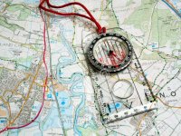 compass and map 