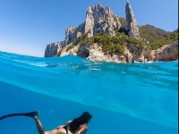  snorkeling en Cerdeña 