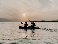 1 heure de location de canoë dans le golfe de Castellammare