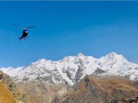 Volo in elicottero sul Monte Cervino