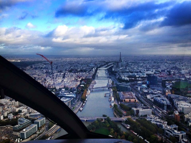 Volo iniziale in elicottero Torre Eiffel 30 min