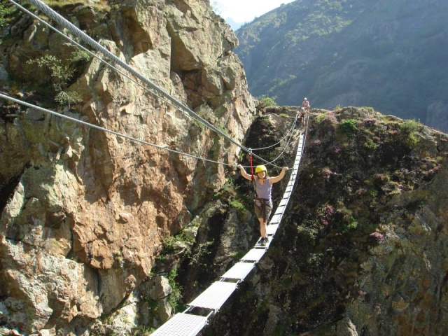 Via Ferrata di mezza giornata a Gavarnie-Gèdre