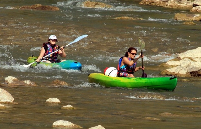 Gita in canoa e discesa di 27 km nel Vercors