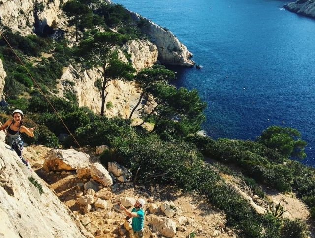 Arrampicata nelle Calanques di Marsiglia 1/2 giornata