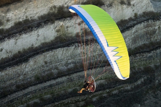 Volo in paramotore Parco regionale dell'Oise 20 minuti + video