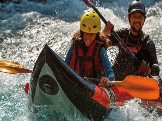 Discesa della Garonna in canoa-zattera 3 ore