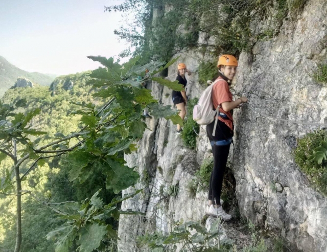Noleggio Pack via ferrata+tyro Gouffre d’Enfer 1d