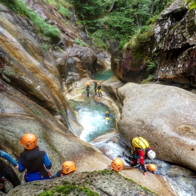 Discesa del Canyon Soussoueou in mezza giornata