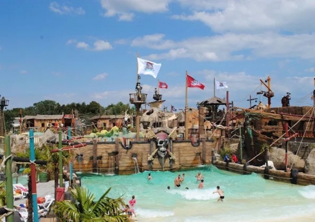 Ingresso al parco acquatico di Cap d'Agde