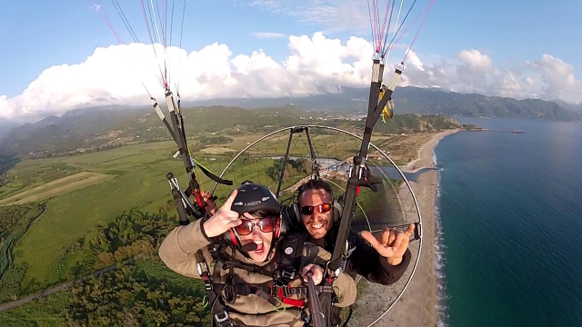 Volo in paramotore a Olmeto - 600 m