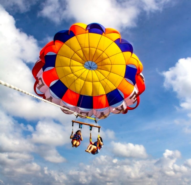 Volo in coppia con parapendio - Le Grau du Roi