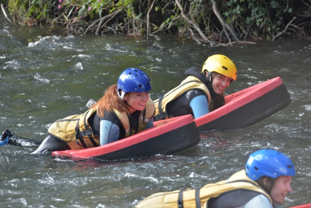 Discesa della Neste d'Aure in Hydrospeed 2h