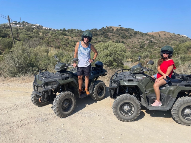Goditi una passeggiata quad 
