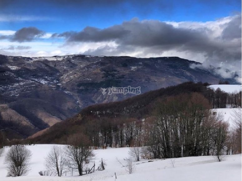  spectacular landscape of the alps 