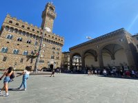  nous vous attendons sur la piazza della signoria