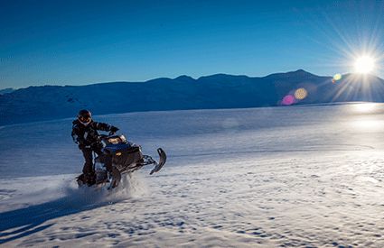 Motoslitta a Italia