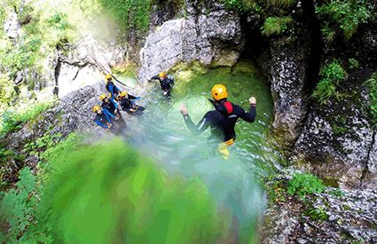Canyoning a Italia