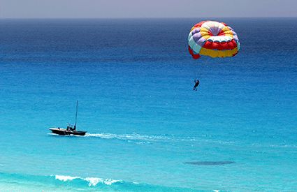 Parasailing a Italia
